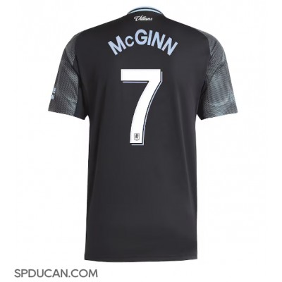 Muški Nogometni Dres Aston Villa John McGinn #7 Gostujuci 2025-26 Kratak Rukav Muški Nogometni Dres Aston Villa John McGinn #7 Gostujuci 2025-26 Kratak Rukav